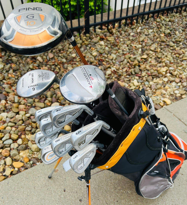 Complete Golf Set + Bag - PING, Cleveland