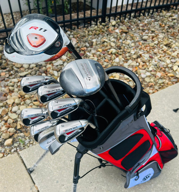 TaylorMade Burner Superlaunch Golf Set + NEW BAG