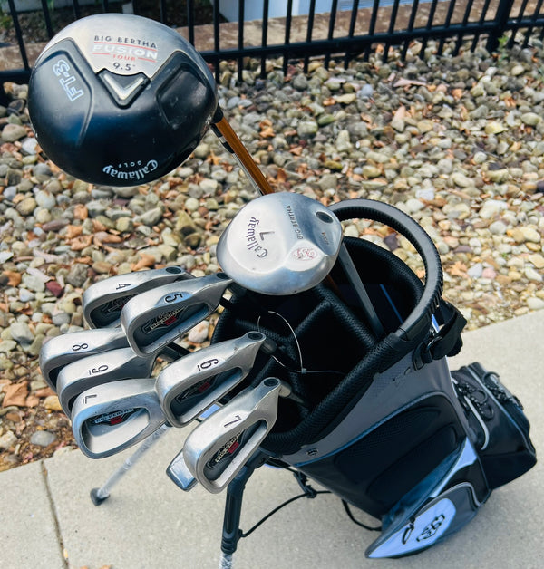 Callaway Big Bertha Golf Set + NEW BAG