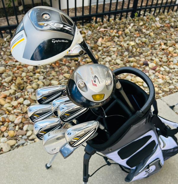 +1/2" Long - TaylorMade RocketBladez Golf Set + NEW BAG