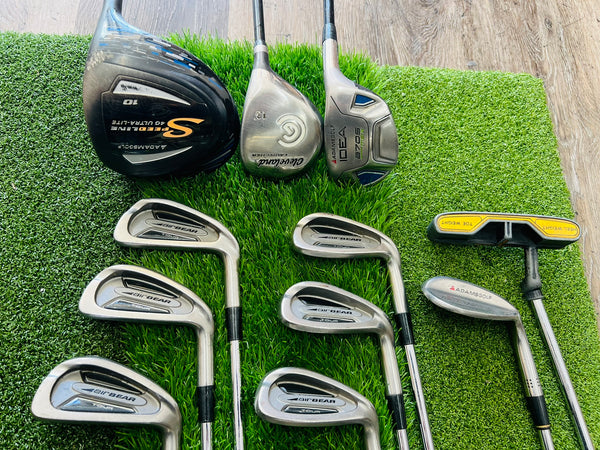 +1" Long - Adams, Cleveland, and Nicklaus Golf Set - NO BAG