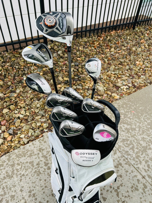 Womens TaylorMade RBZ Golf Set + Cart Bag