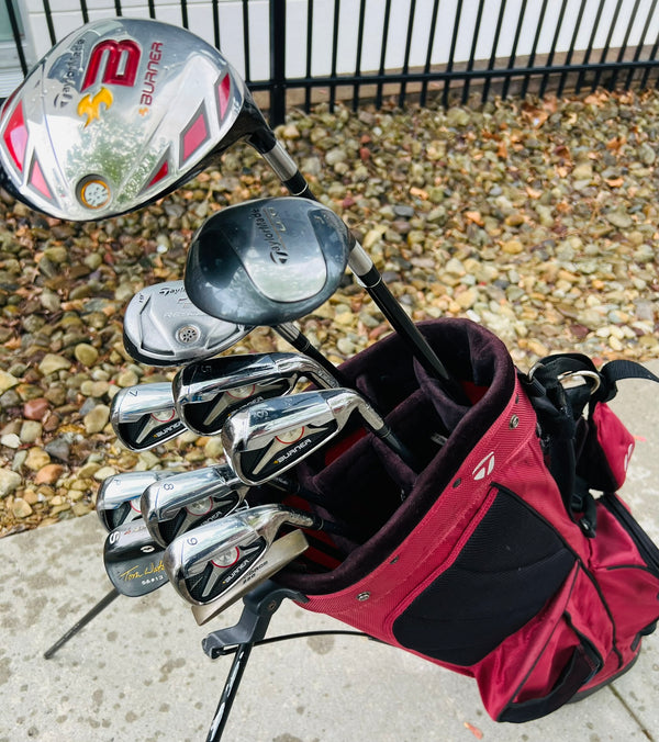 +1/2" Long - TaylorMade Burner Golf Set + Bag