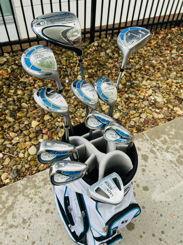 Womens Cobra/Lady Edge Golf Set + Bag