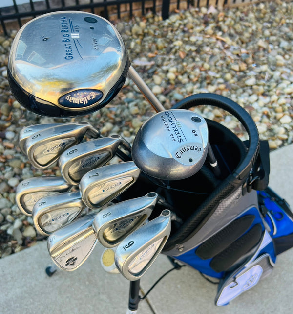 Callaway X14 Golf Set + NEW BAG