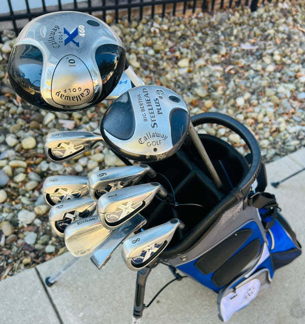Callaway X18 Golf Set + NEW BAG