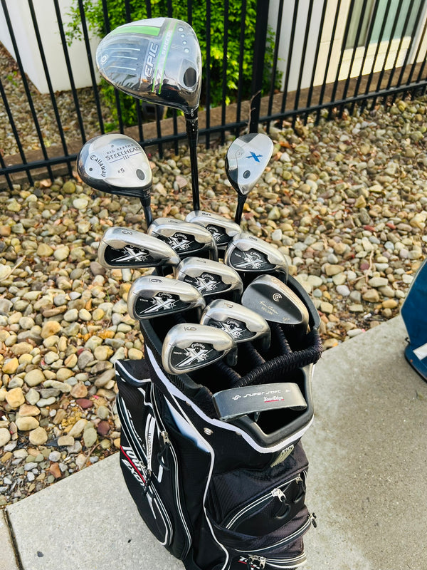 Callaway EPIC/X20 Tour Golf Set + Cart Bag