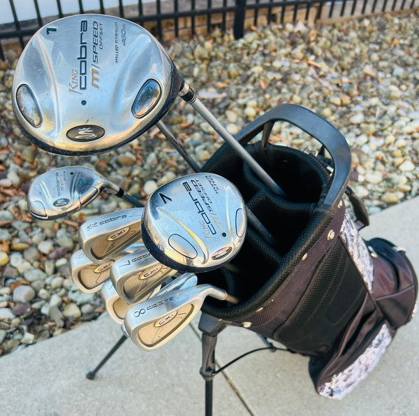 Womens King Cobra Golf Set + BAG