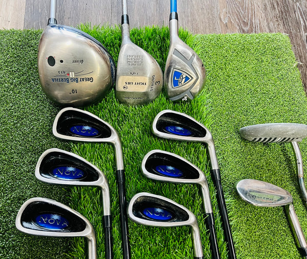 One-Length - Callaway, NOVA Golf Set - NO BAG - Mixed Set