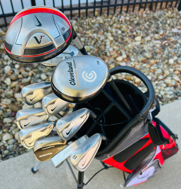 Nike Golf Set + NEW BAG