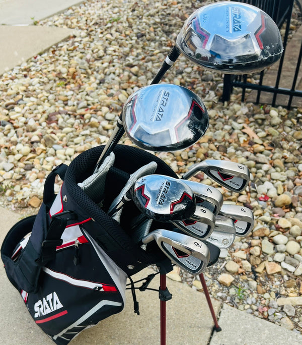 Left-Handed Strata Golf Set + BAG