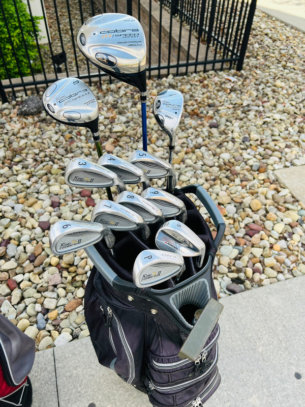 King Cobra Golf Set + Cart Bag