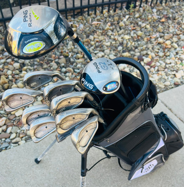 PING Golf Set + NEW BAG