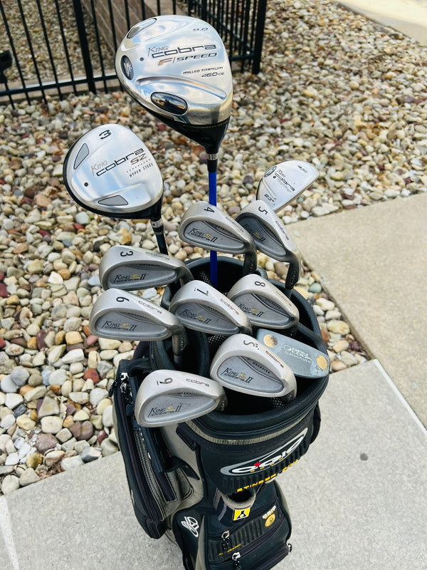 King Cobra Golf Set + Cart Bag