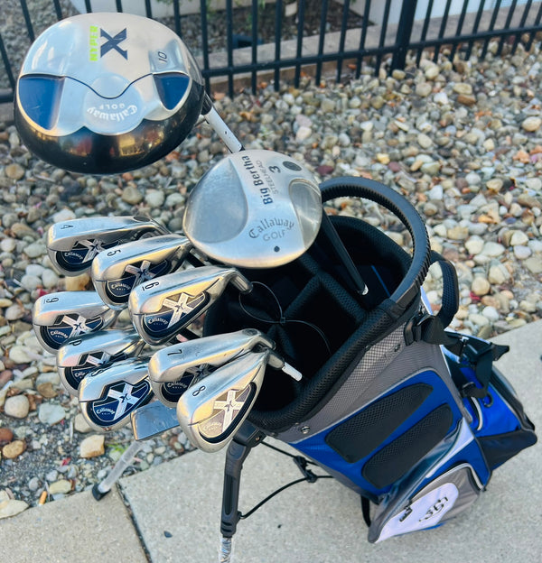 Callaway X18 Golf Set + NEW BAG