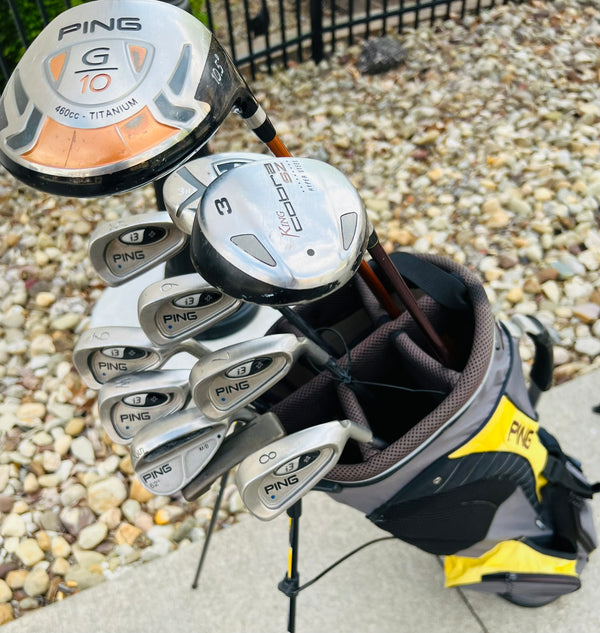 +1/2" Long - PING Golf Set + Bag