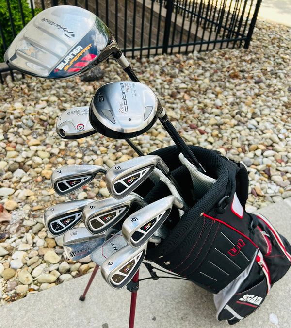 +1/2" Long - TaylorMade Golf Set + Bag