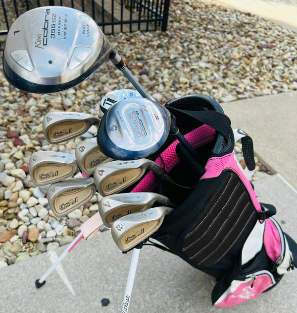 Womens King Cobra Golf Set + Bag