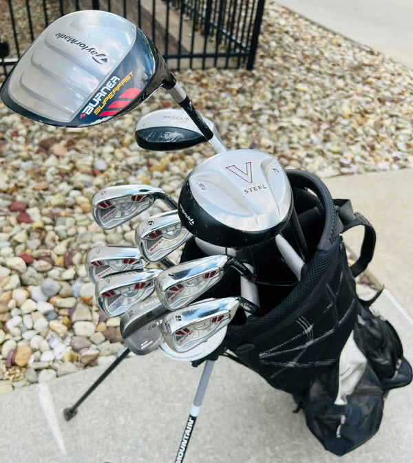 +1/2" Long - TaylorMade Golf Set + Bag