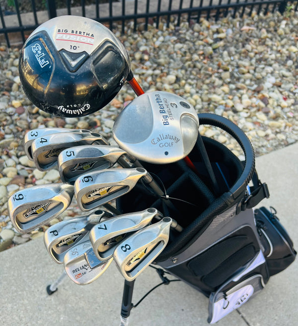 Callaway Big Bertha Golf Set + NEW BAG