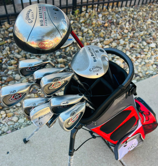 Callaway Big Bertha Golf Set + NEW BAG