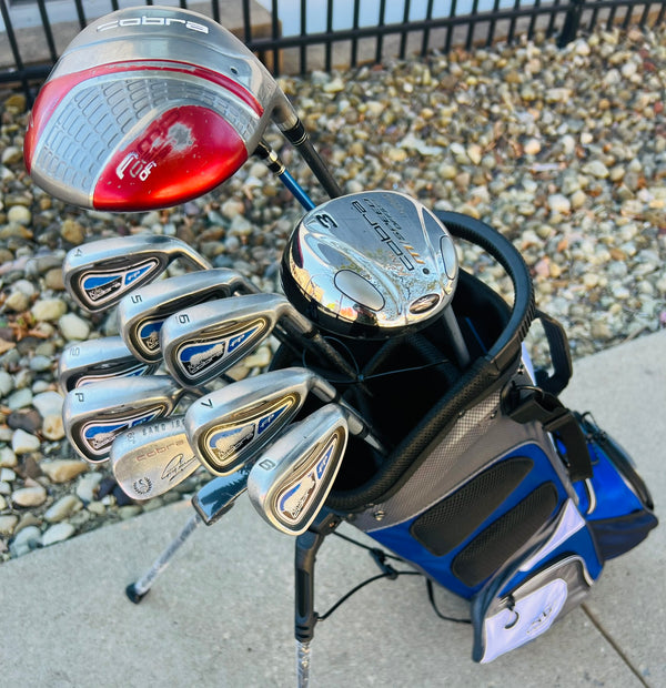 +1" Long - King Cobra Golf Set + NEW BAG