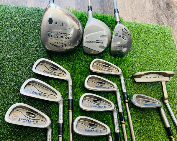 Womens Golf Set - Callaway, Light & Easy - Mixed Set - NO BAG