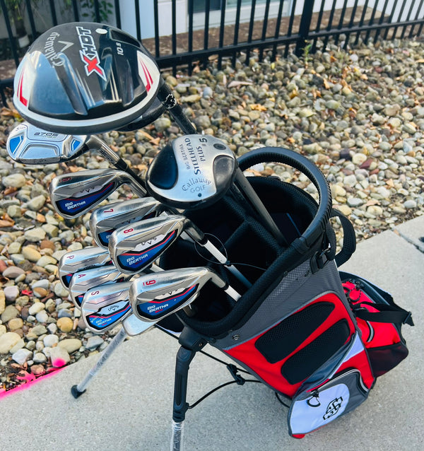 Senior Flex - Callaway X-Hot and Big Bertha Golf Set + NEW BAG