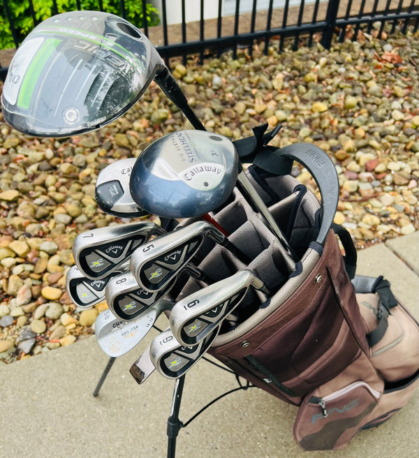 Callaway EPIC/X2 Hot Golf Set + Bag
