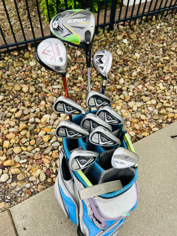 +1/2" Long - Callaway EPIC/X2 Hot Golf Set + Bag