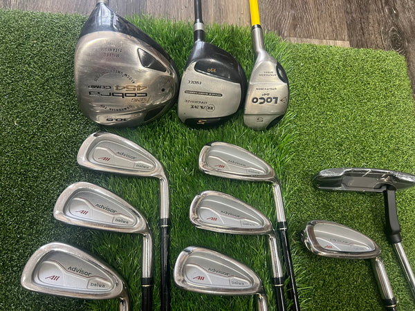 Complete Golf Set - Cobra, RAM, Daiwa - Mixed Set - NO BAG