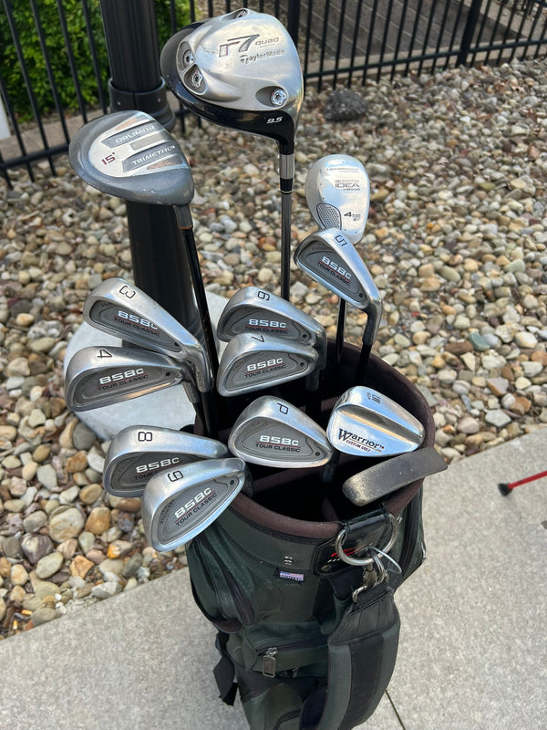 Complete Golf Set + Bag - TaylorMade, Tour Classic - MIxed Set