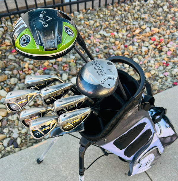 Callaway Warbird Golf Set + NEW BAG