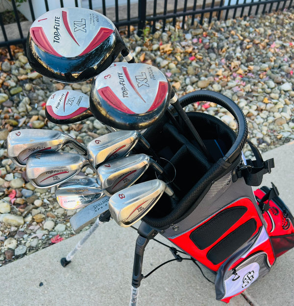 Top Flite Golf Set + NEW BAG