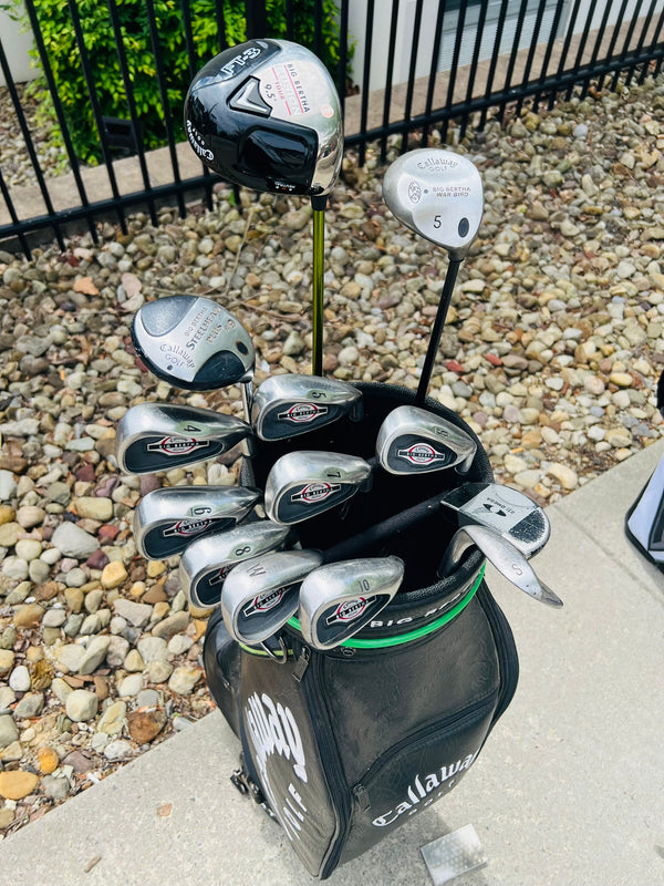 Callaway Big Bertha Golf Set + Cart Bag