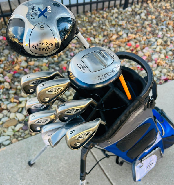 Callaway Hawk Eye Golf Set + NEW BAG