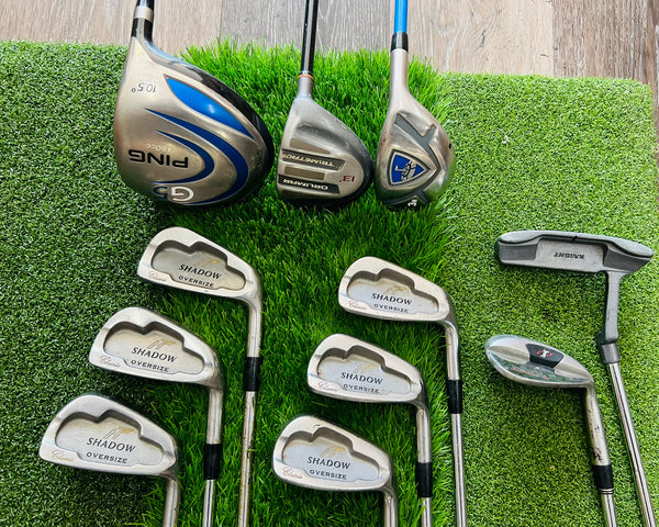 1/2 Long - PING, Mizuno Golf Set - NO BAG