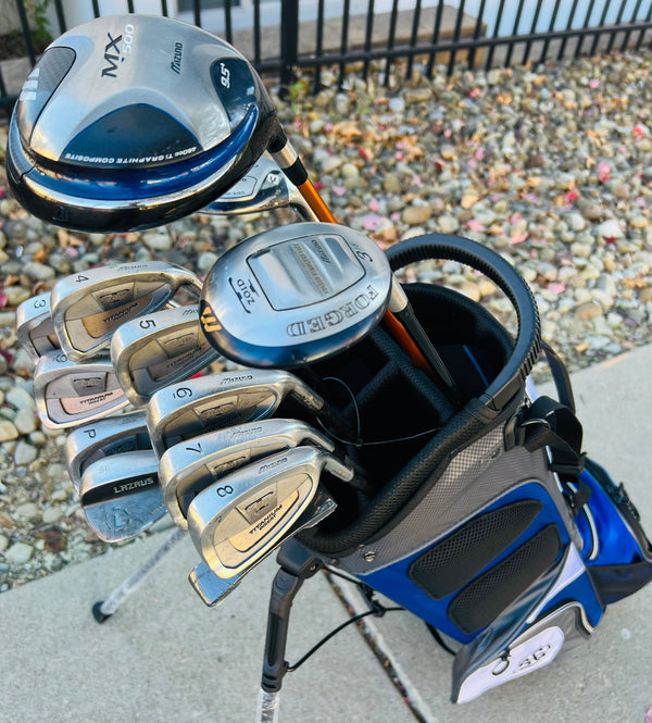 +1/2" Long - Mizuno Golf Set + NEW BAG