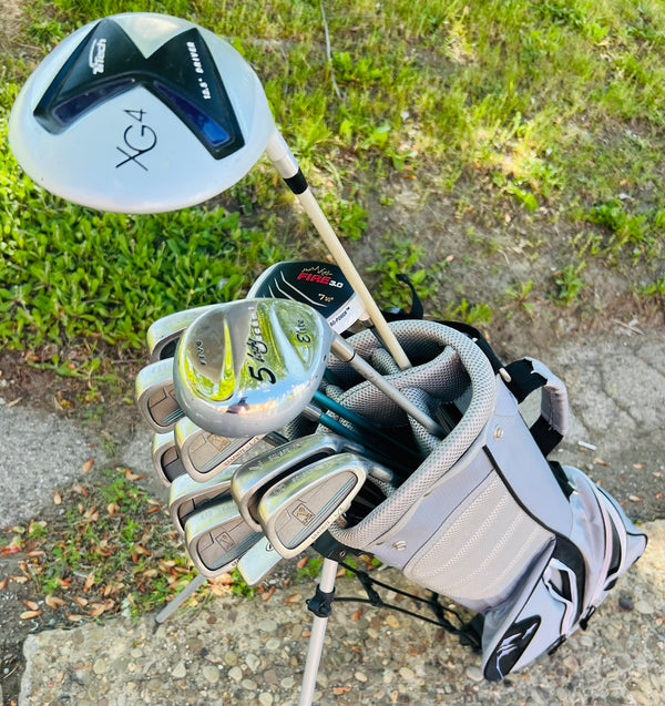 Womens Golf Set + Bag - Square Two, TiTech - Mixed Set