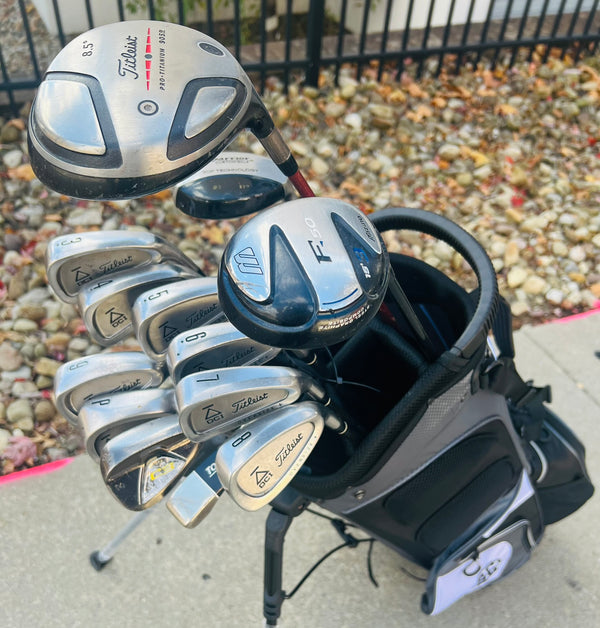 Titleist Golf Set + NEW BAG