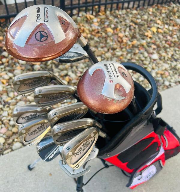 +1/2" Long - TaylorMade Golf Set + NEW BAG