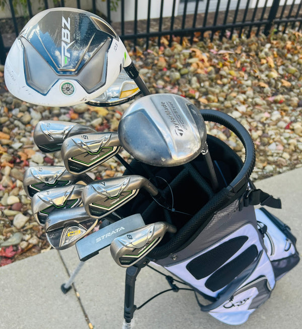 +1/2" Long - TaylorMade RBZ Golf Set + NEW BAG