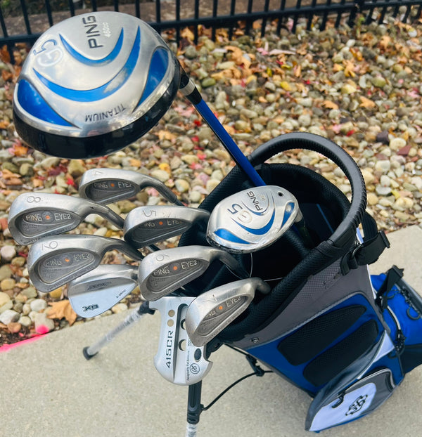 -1" Short - PING Golf Set + NEW BAG