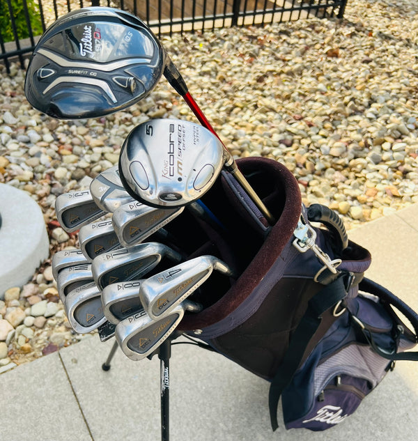 Senior Flex - Titleist Golf Set + Bag
