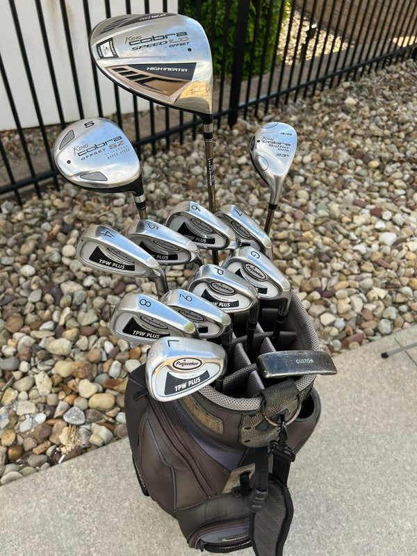 Senior Flex - Complete Golf Set + Bag - Cobra, Pinseeker - Mixed Set