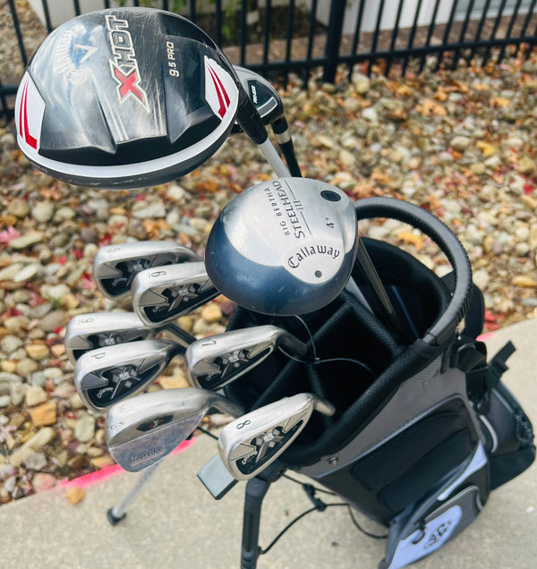 Callaway X-Hot/X22 Tour Golf Set + NEW BAG