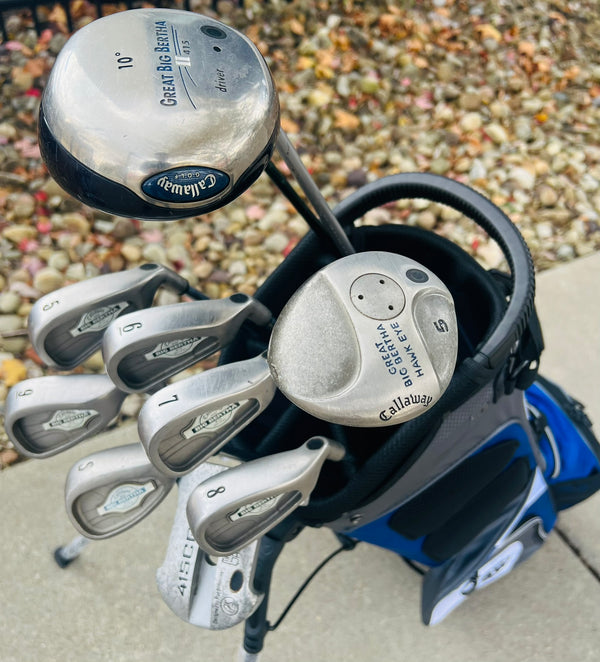 Callaway Big Bertha Golf Set + NEW BAG