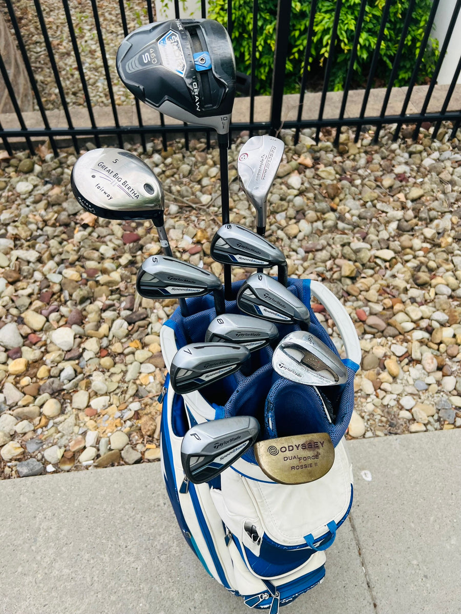 +1/2" Long - TaylorMade SpeedBladez Golf Set + Bag