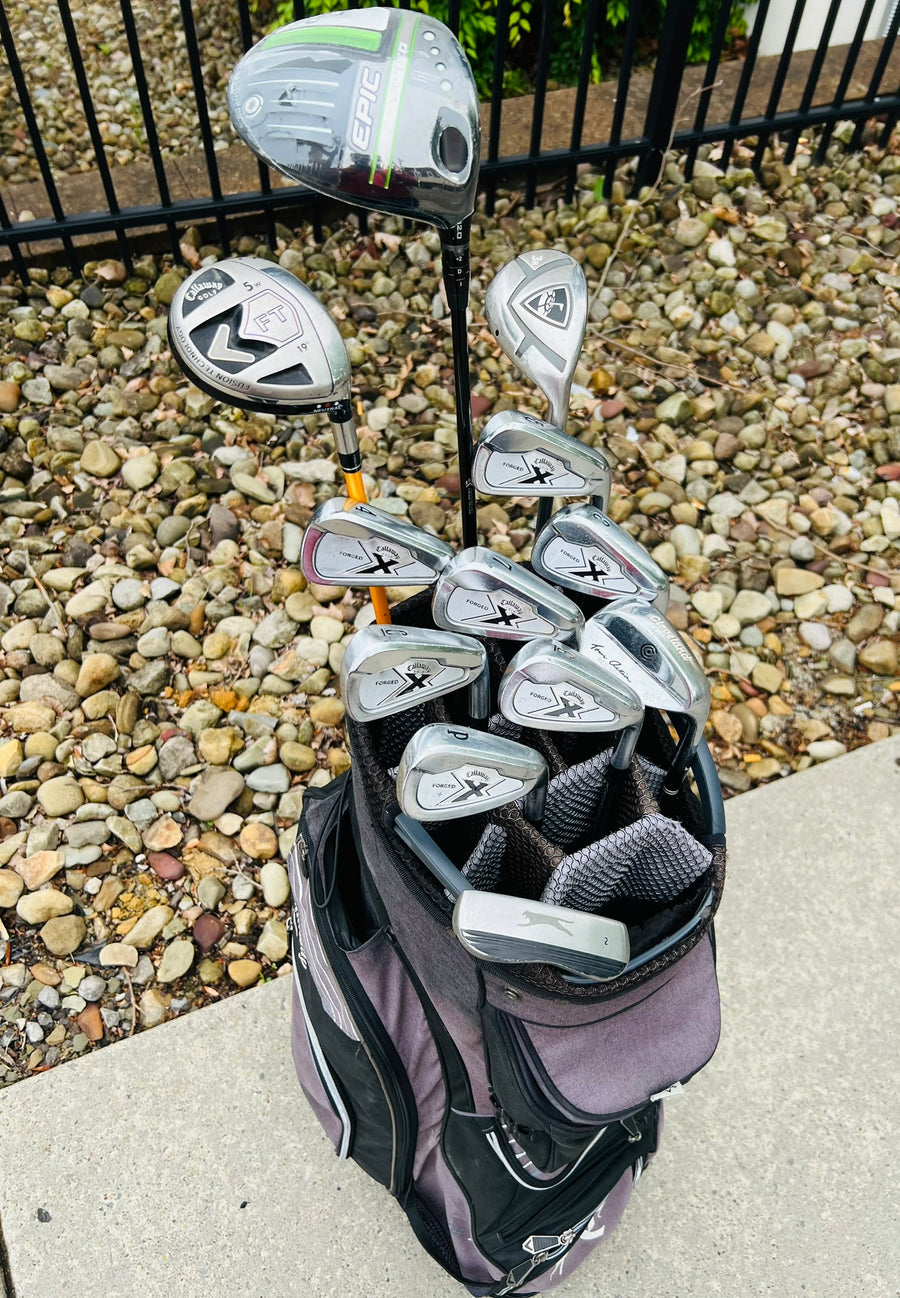 Callaway EPIC/X Forged Golf Set + Bag
