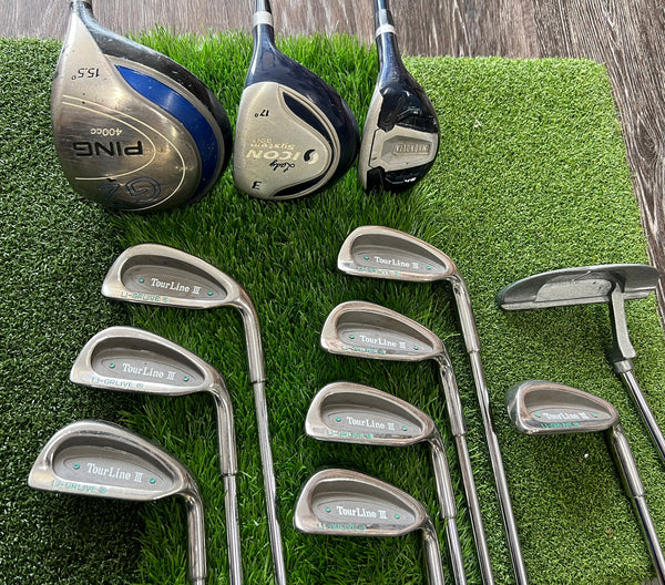Womens Golf Set - PING, Tour Line - Mixed Set - NO BAG